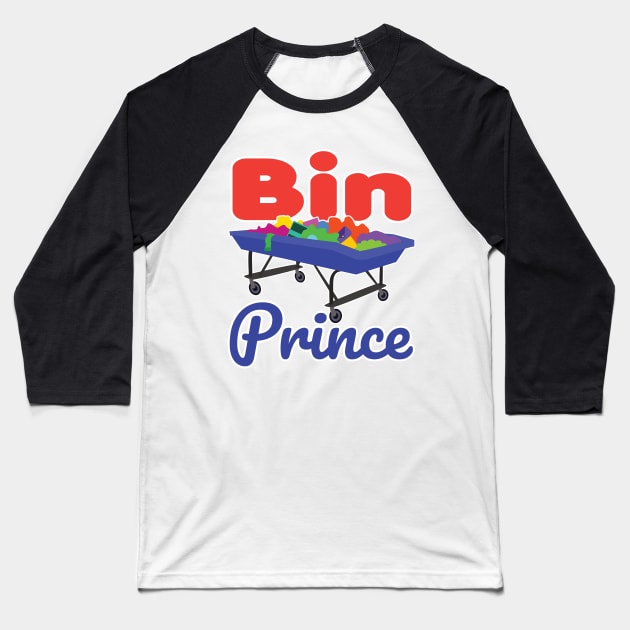 Bin Prince Baseball T-Shirt by jw608